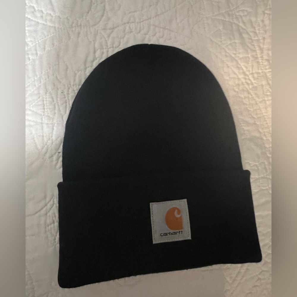 black Carhartt Beanie